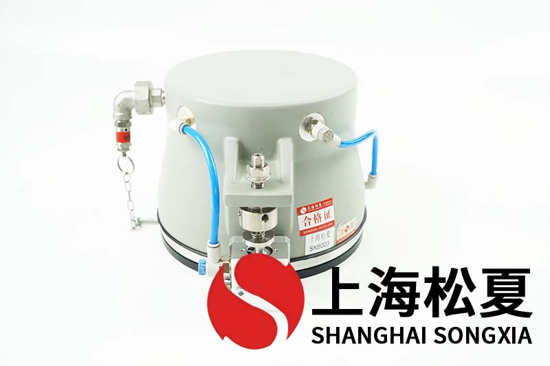 張緊機構安裝SK303被動(dòng)式空氣彈簧隔振器